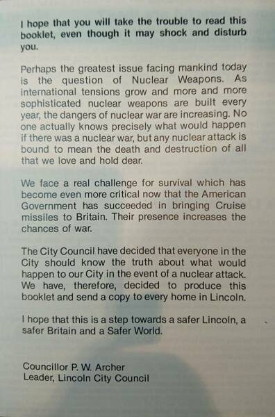 UK Cold war memories....