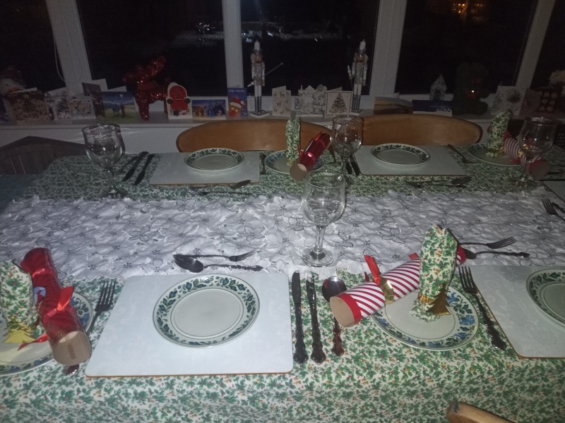 How have you laid your table?