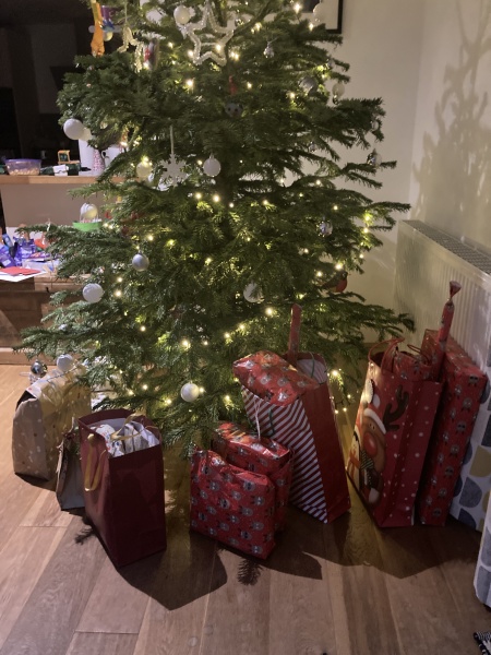 Show me your present pile