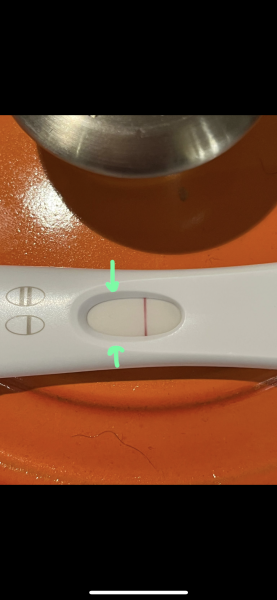 Is there a faint line of this FRER?