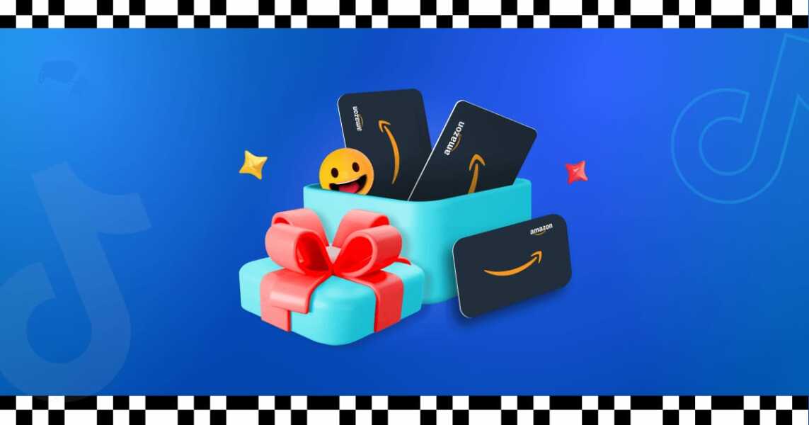 Tiktok - Free £17 Amazon voucher for new users