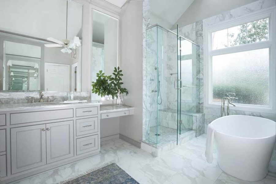 Fitted bathroom furniture