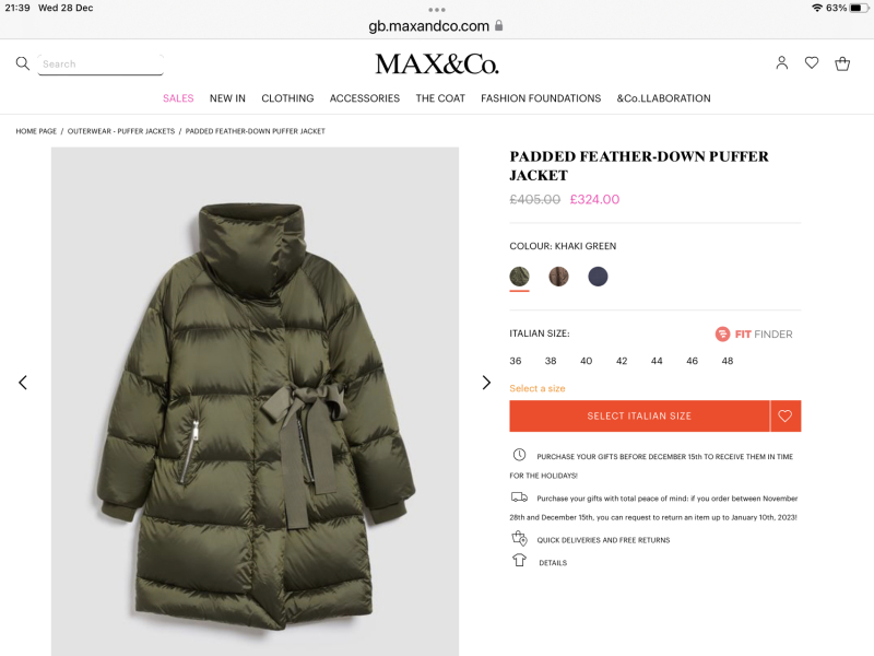 Please help me find a maggot coat 