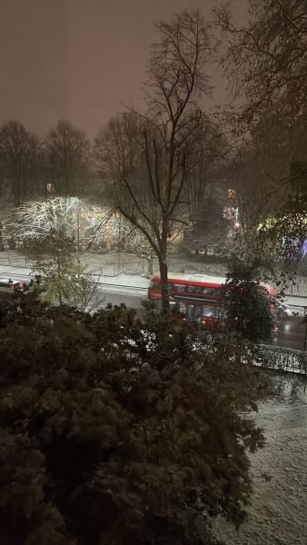 Is it snowing where you live?