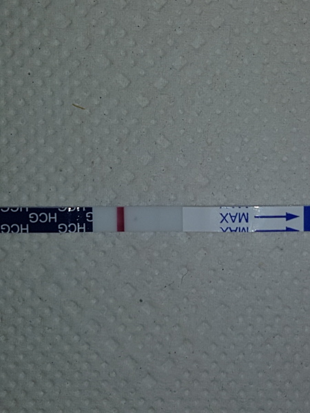 8 dpo faint line ?