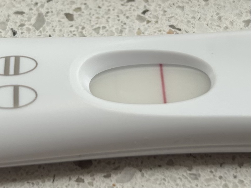 Faint positive or evap line? 