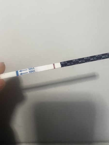 Am I pregnant? Is that a line????? 