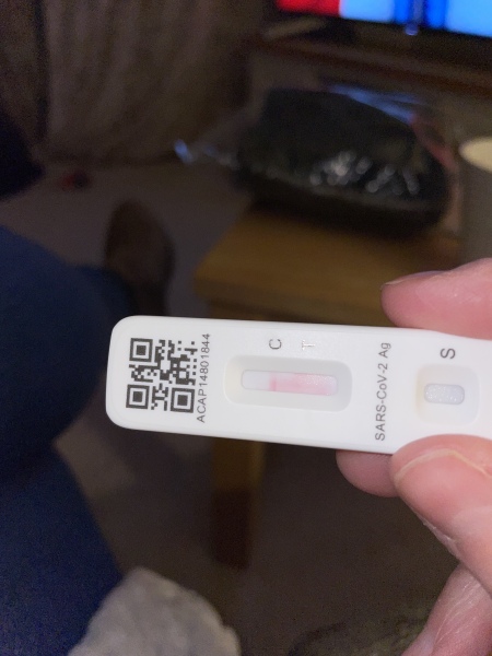 Is this positive? Or a dud test. 