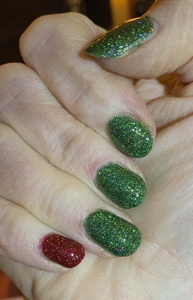 Christmas nails!