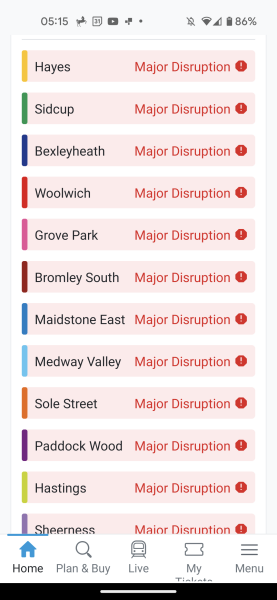 Snow warning for east London and thereabouts