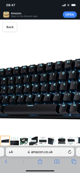 Searching for a keyboard like an office one 
