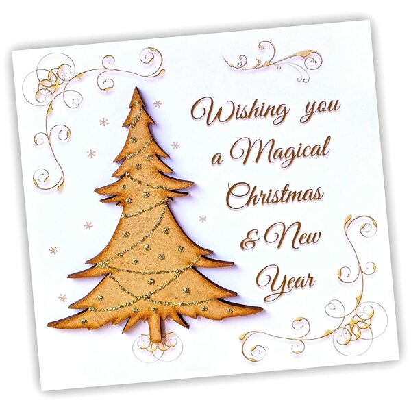 To be upset neighbours didn't send cards?