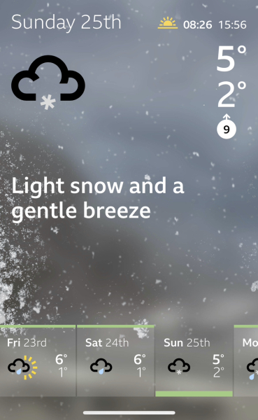 Winter Weather outlook