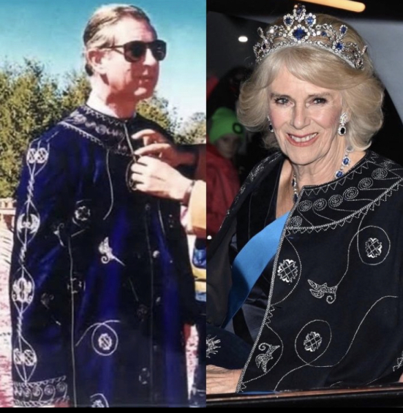 Royal Style: Charles and his wee boots, and please - plenty of (Preloved) bling!  