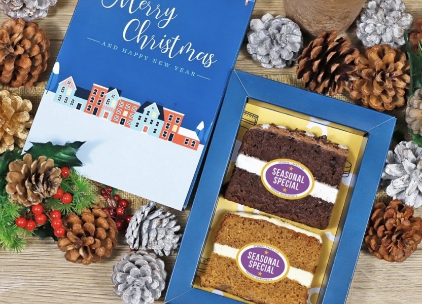 20% off orders at Sponge.co.uk - cakes and 2 slice cake cards 🍰