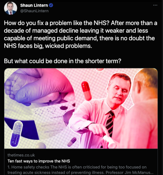 If you work in the NHS, how would you fix it?
