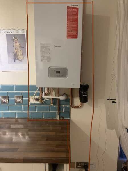 New boiler impossible to hide… aesthetics dilemma