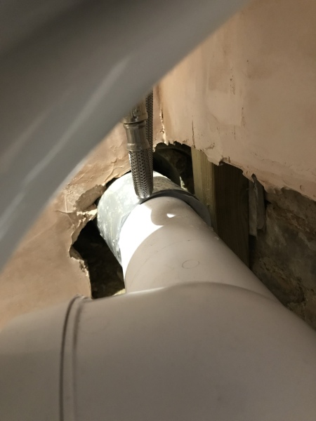 Bathroom renovation - is this acceptable 