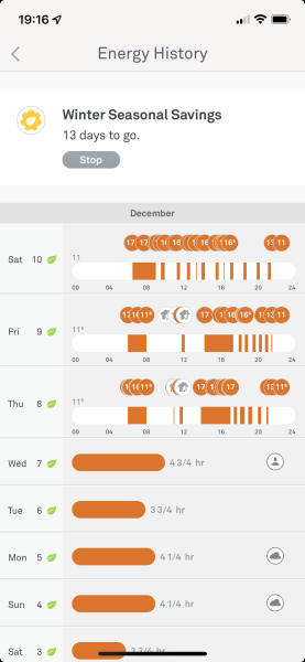 Better to keep heating on constant ambient temperature or flick on when needed?