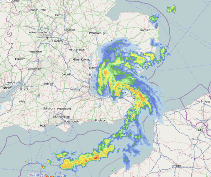 Snow warning for east London and thereabouts