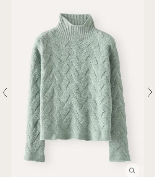 Can you find me an investment wool jumper in black?