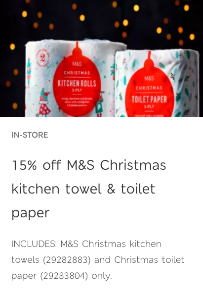 M&S 12 days of Sparks - it's back!