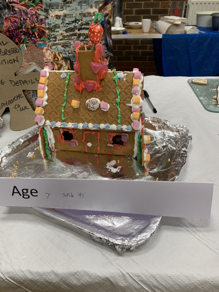 Anyone want to share gingerbread house pics? 
