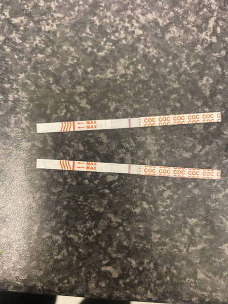 How would would you read this drugs test?