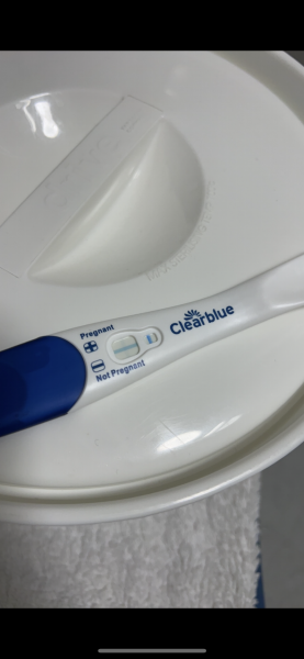 Faint positive Clear Blue