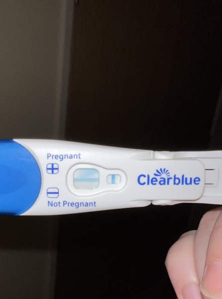 Has anyone seen this on a clear blue before? 