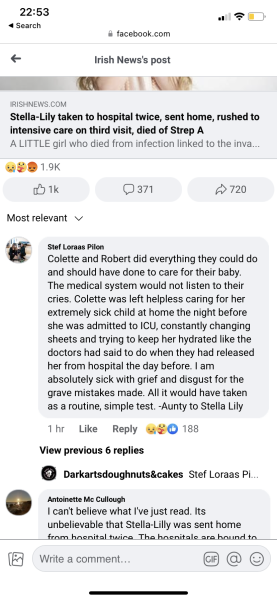 Strep A infection 