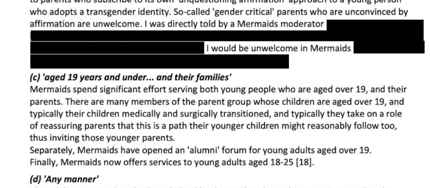 Change of CEO at mermaids…