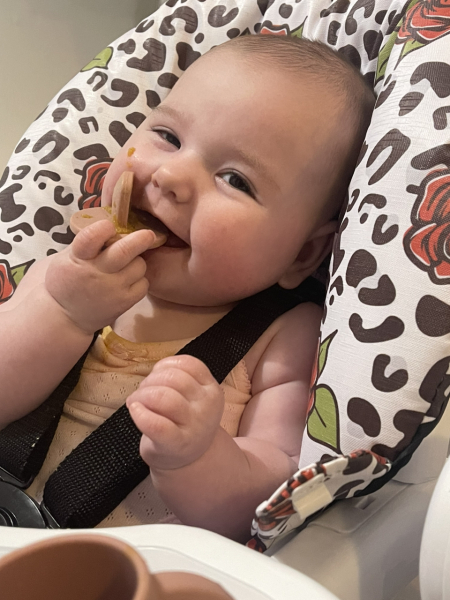 Mass on brain 4 month old baby