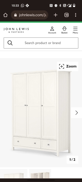 Freestanding wardrobes not pax