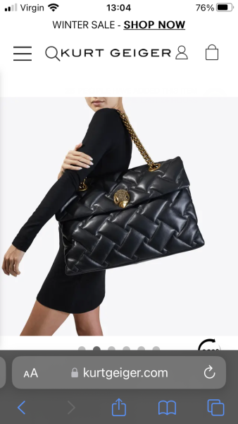 Bags - fold over flaps and chain straps 