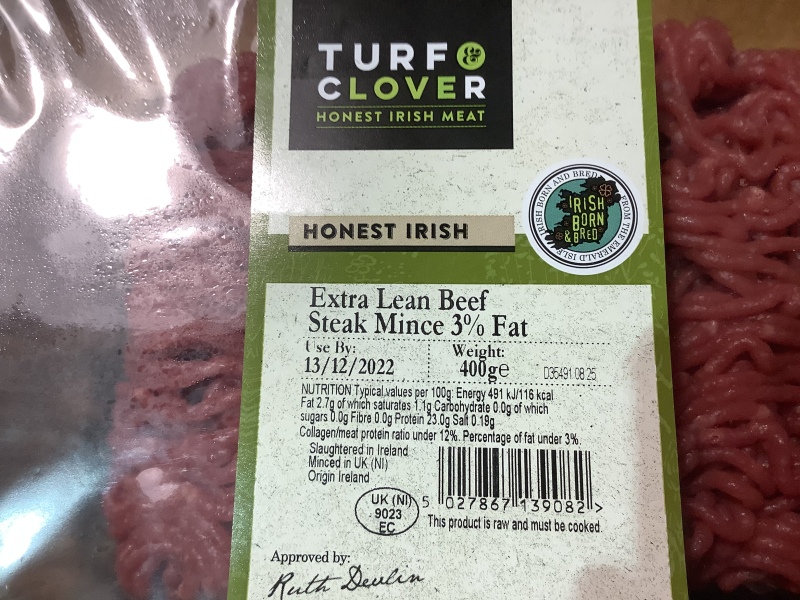 To cook 1kg steak mince 4 days past best before date?