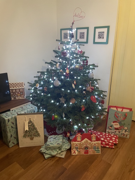 Show me your present pile