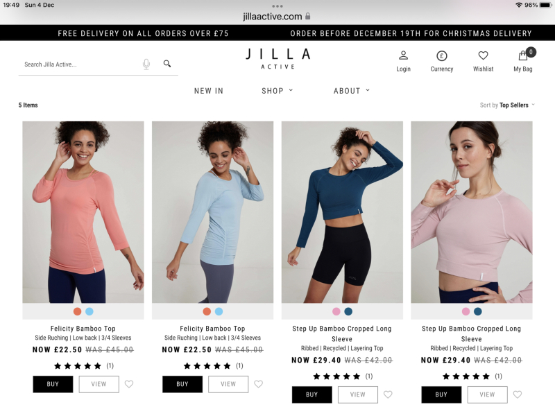 Specific workout top request- help!