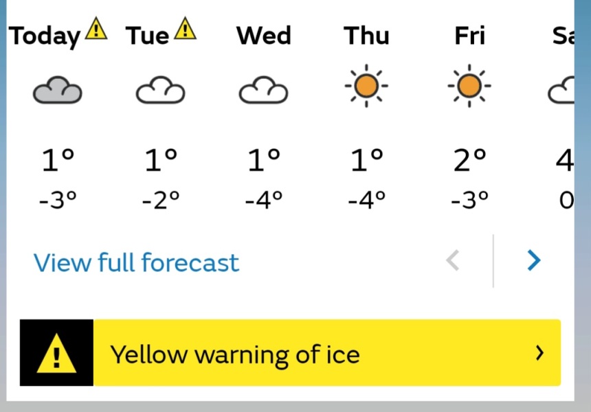 Winter Weather outlook