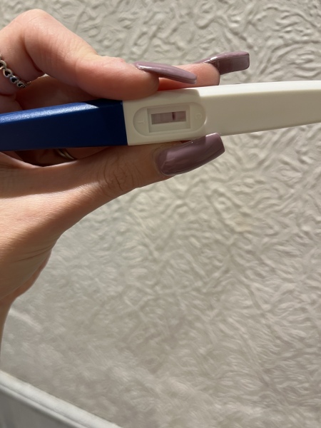 Miscarried 1m ago - new faint line but bleeding??  