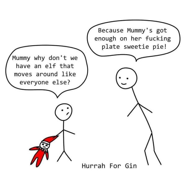 To say no to elf on the shelf