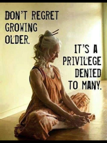Have you found ageing hard?