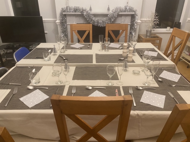 How have you laid your table?