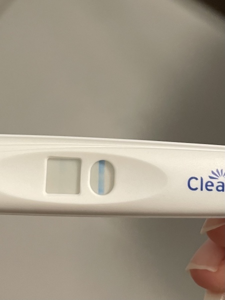 Faint positive Clear Blue