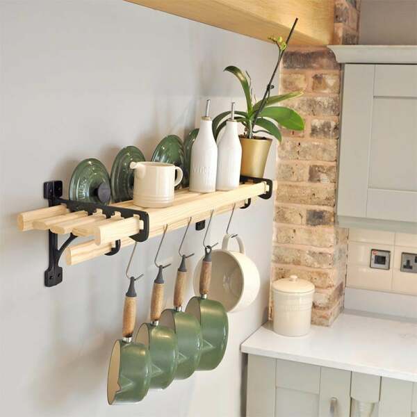 How the feck do you store pots and pans?