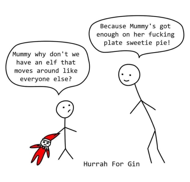 To say no to elf on the shelf