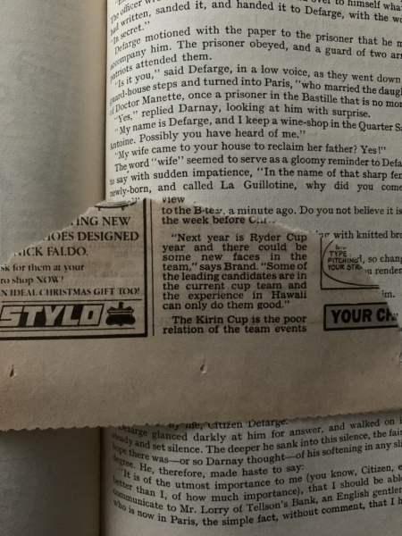 Things you find in second hand books