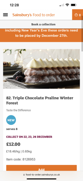 What food did you buy this Christmas that you liked/disliked?