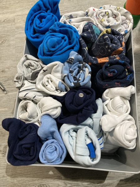 Drying/storing baby clothes and other shortcuts