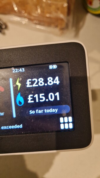 Regretting getting a smart meter already...